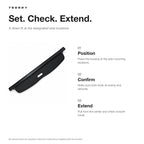 Retractable Cargo Cover for Model Y Juniper
