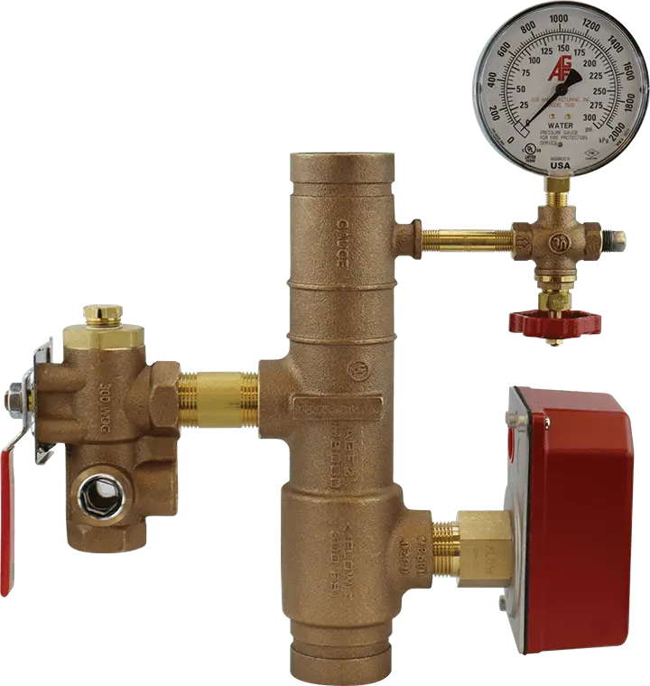 Fire Manifold AGF RiserPACK 8000 w/ Pressure Reducing Valve
