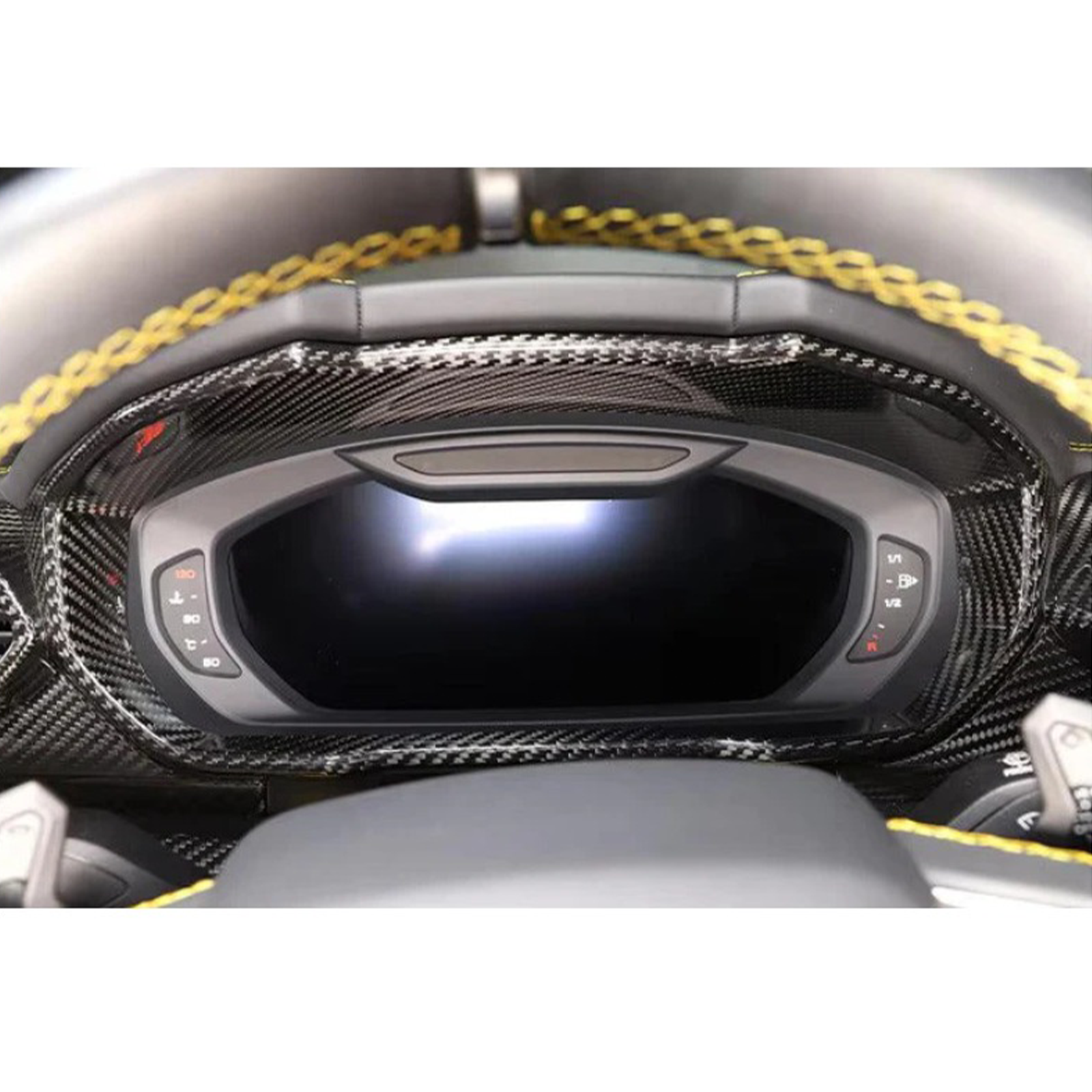 Dry Carbon Fiber Dashboard Trim Cover Lamborghini Urus