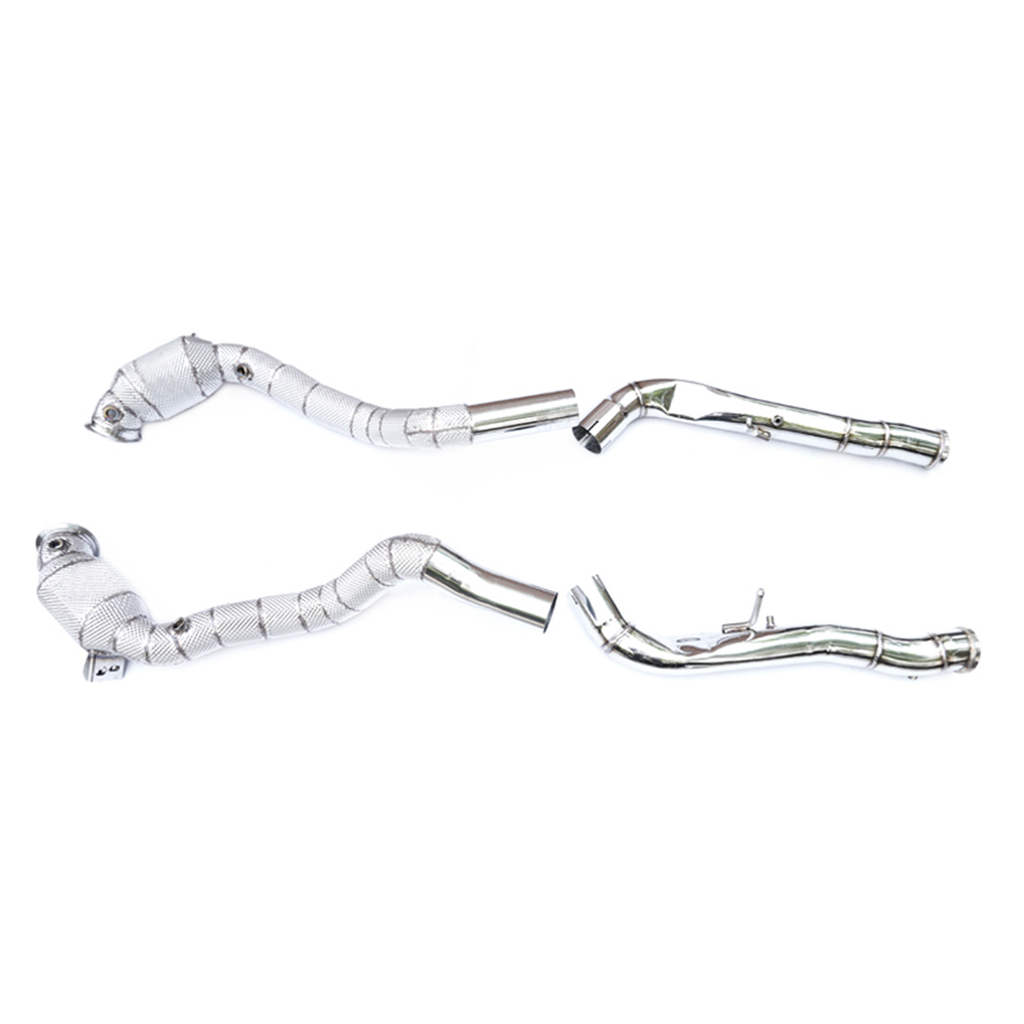 High Flow Catted T304 Stainless Downpipe for Mercedes Benz G500 W463A 4.0T