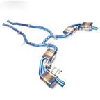 Titanium Valved Catback Exhaust System for Mercedes Benz S63 S63 Coupe C217 5.5T