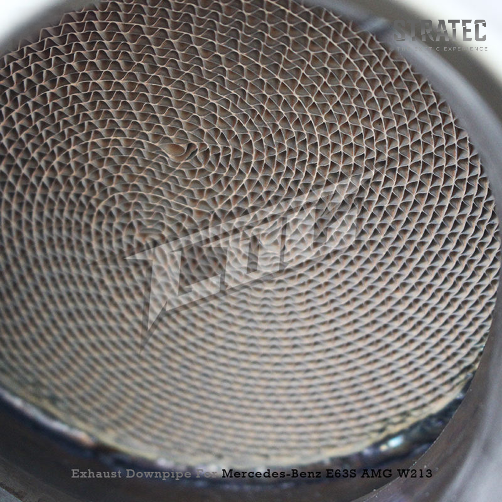 High Flow Catted Downpipe for Mercedes Benz C43 AMG 3.0T