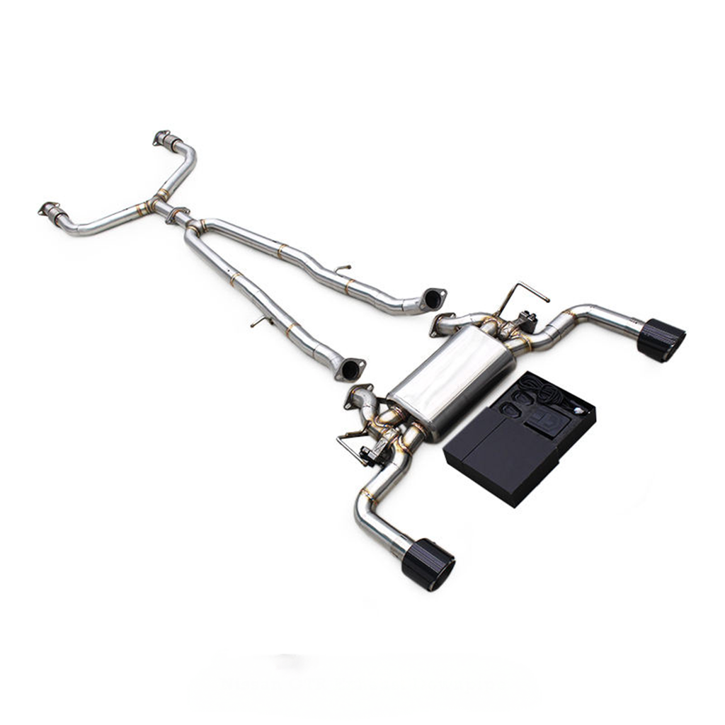 Valved Stainless Steel Catback Exhaust System for Infiniti Q50S 3.7L