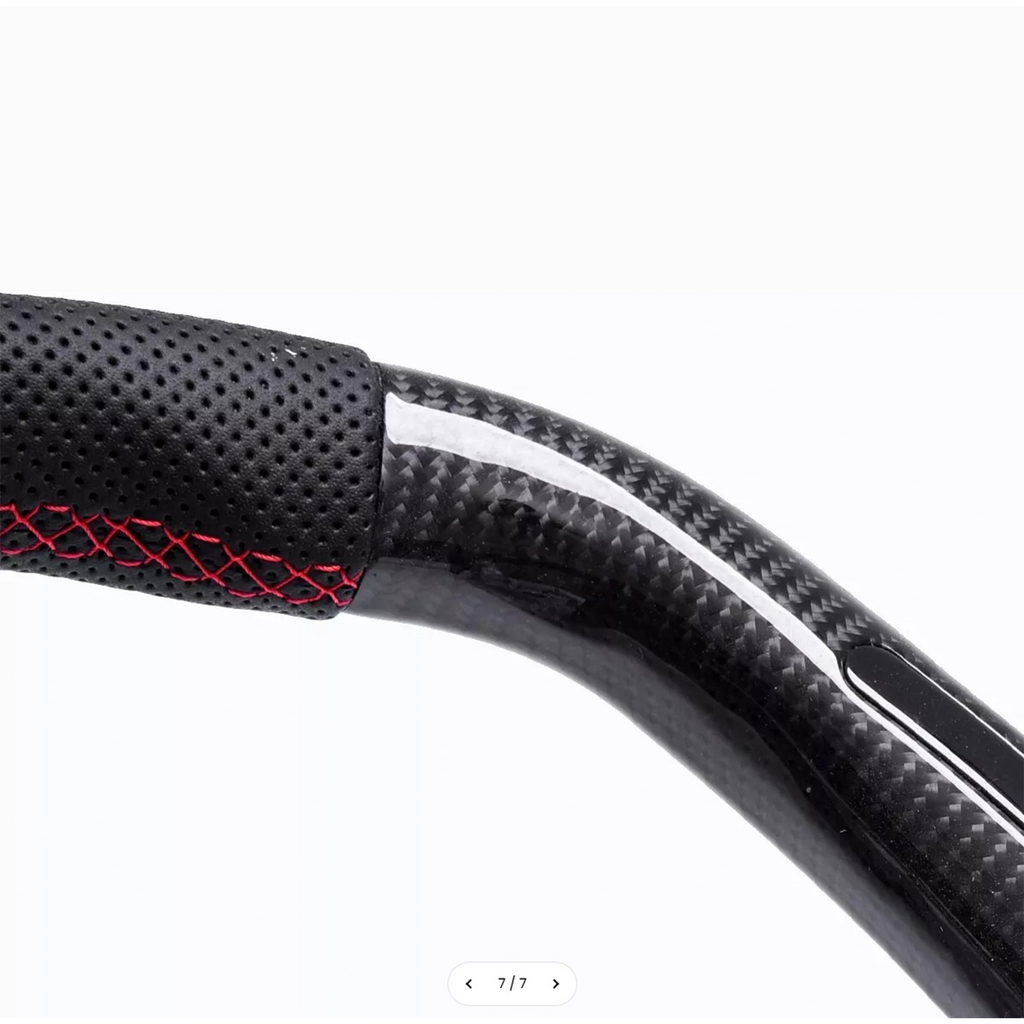 OEM Carbon Fiber LED Heated Steering Wheel for Chevrolet Corvette C8 Z51 Z06