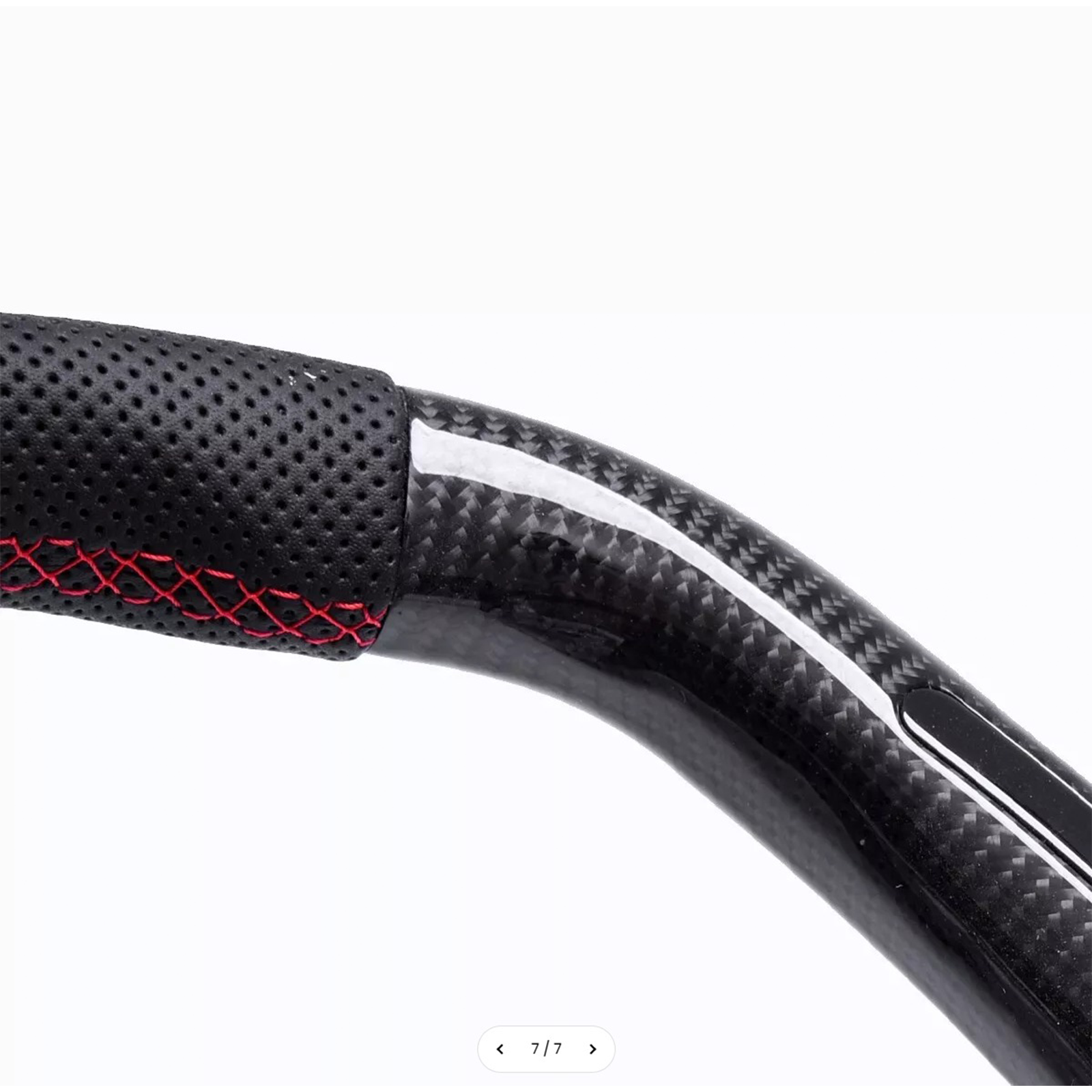 OEM Carbon Fiber LED Heated Steering Wheel for Chevrolet Corvette C8 Z51 Z06