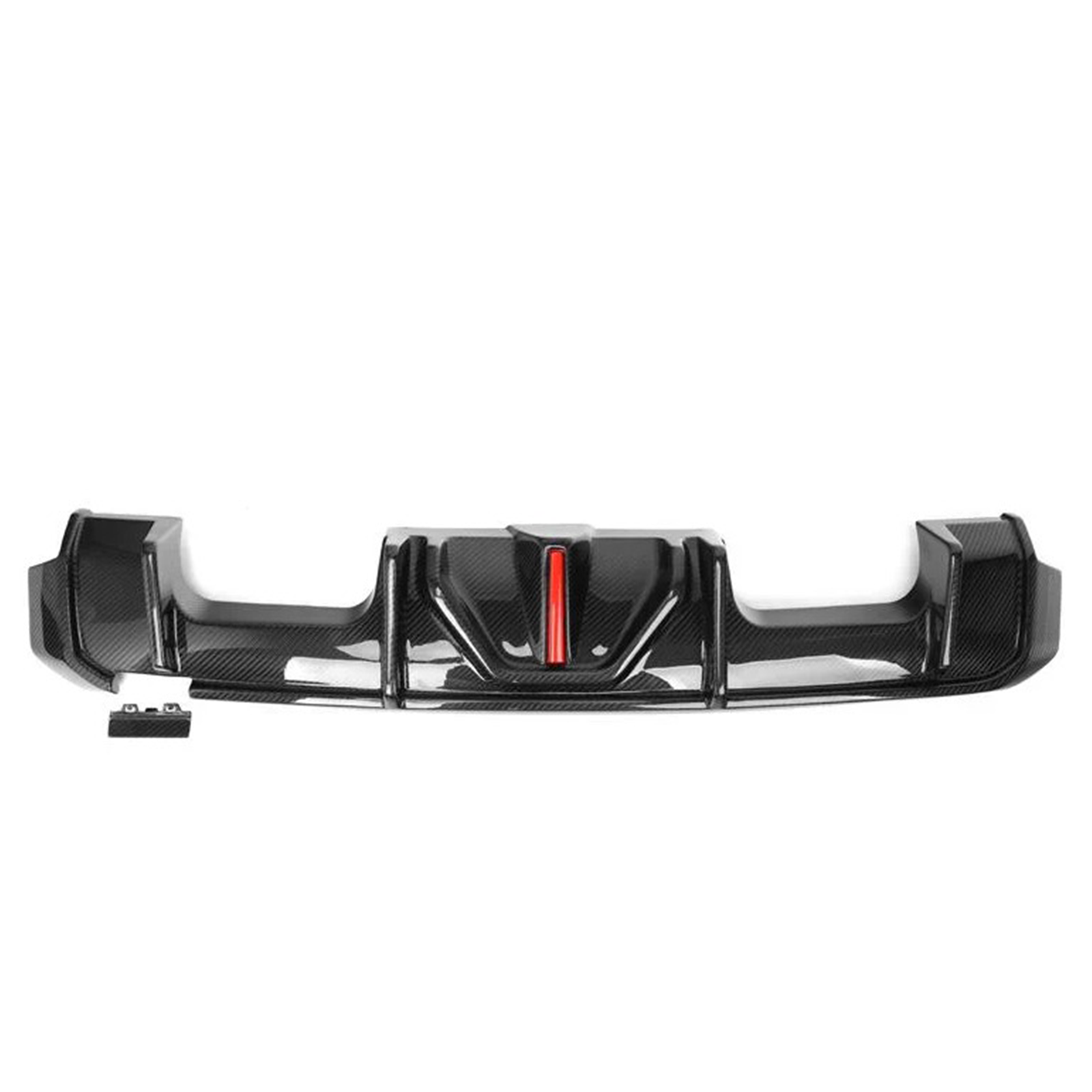 V2 Carbon Fiber Rear Diffuser w/ LED Light for BMW G80 M3 G82 G83 M4