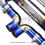 Titanium Valved Catback Exhaust System for Mercedes Benz AMG GT R C190 4.0T