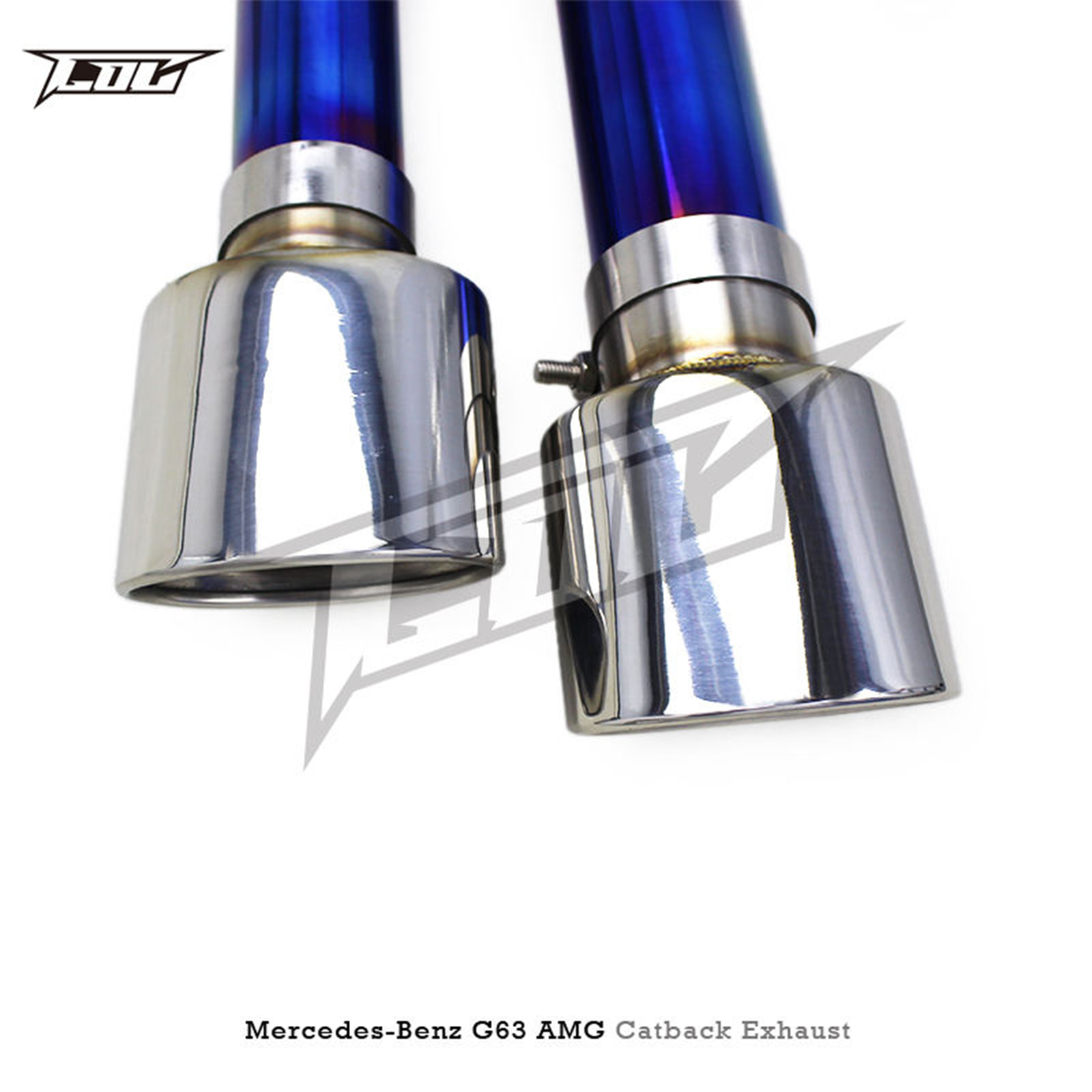 STRATEC Titanium Valved Catback Exhaust System for Mercedes Benz G63 AMG W464 4.0T