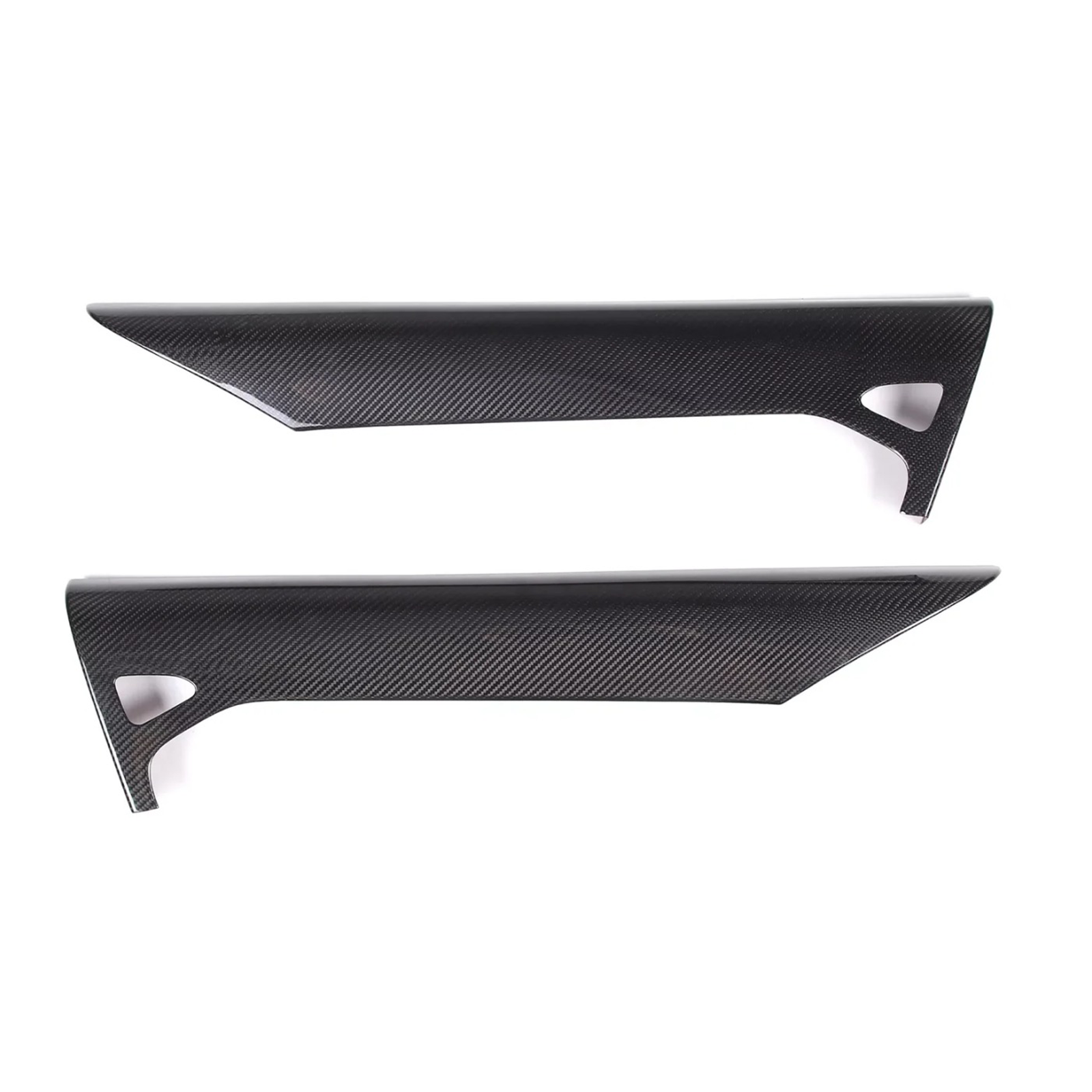 Carbon Fiber Interior Door Upper Panel Trim Cover for Chevrolet Corvette C8