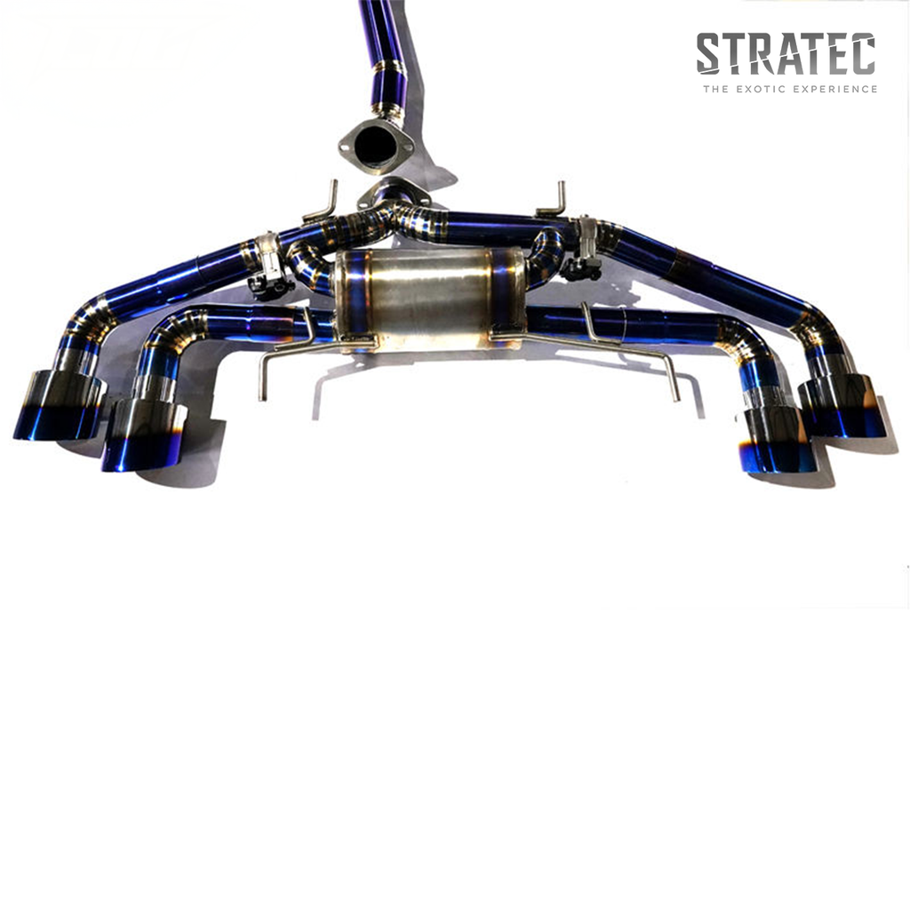Titanium Catback Exhaust System for Nissan GT‑R 3.8L V6