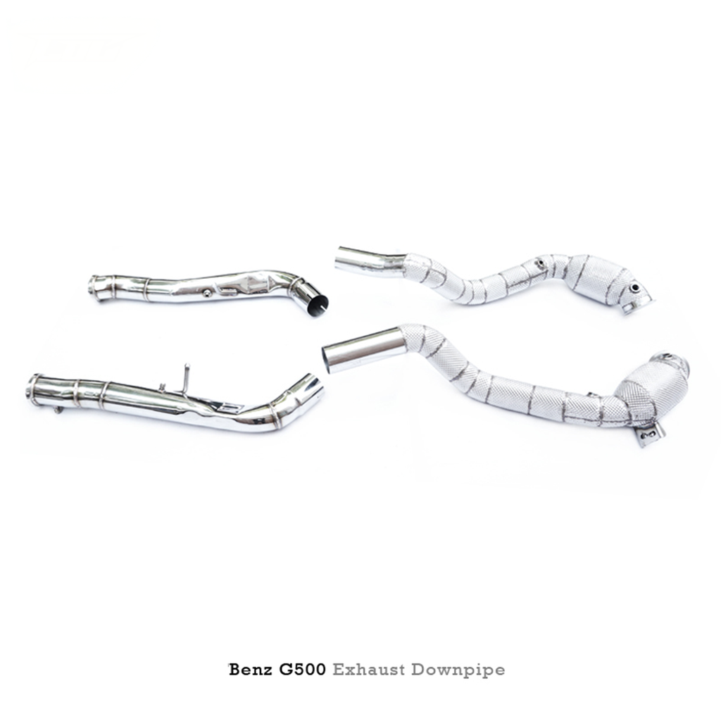 High Flow Catted T304 Stainless Downpipe for Mercedes Benz G500 W463A 4.0T