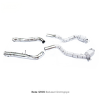 High Flow Catted T304 Stainless Downpipe for Mercedes Benz G500 W463A 4.0T