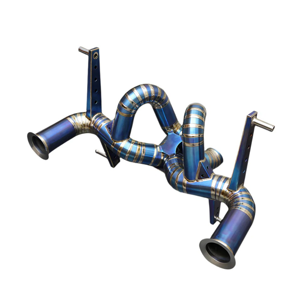 Titanium Straight Pipe Exhaust System for Lamborghini Aventador S LP740‑4 6.5L V12