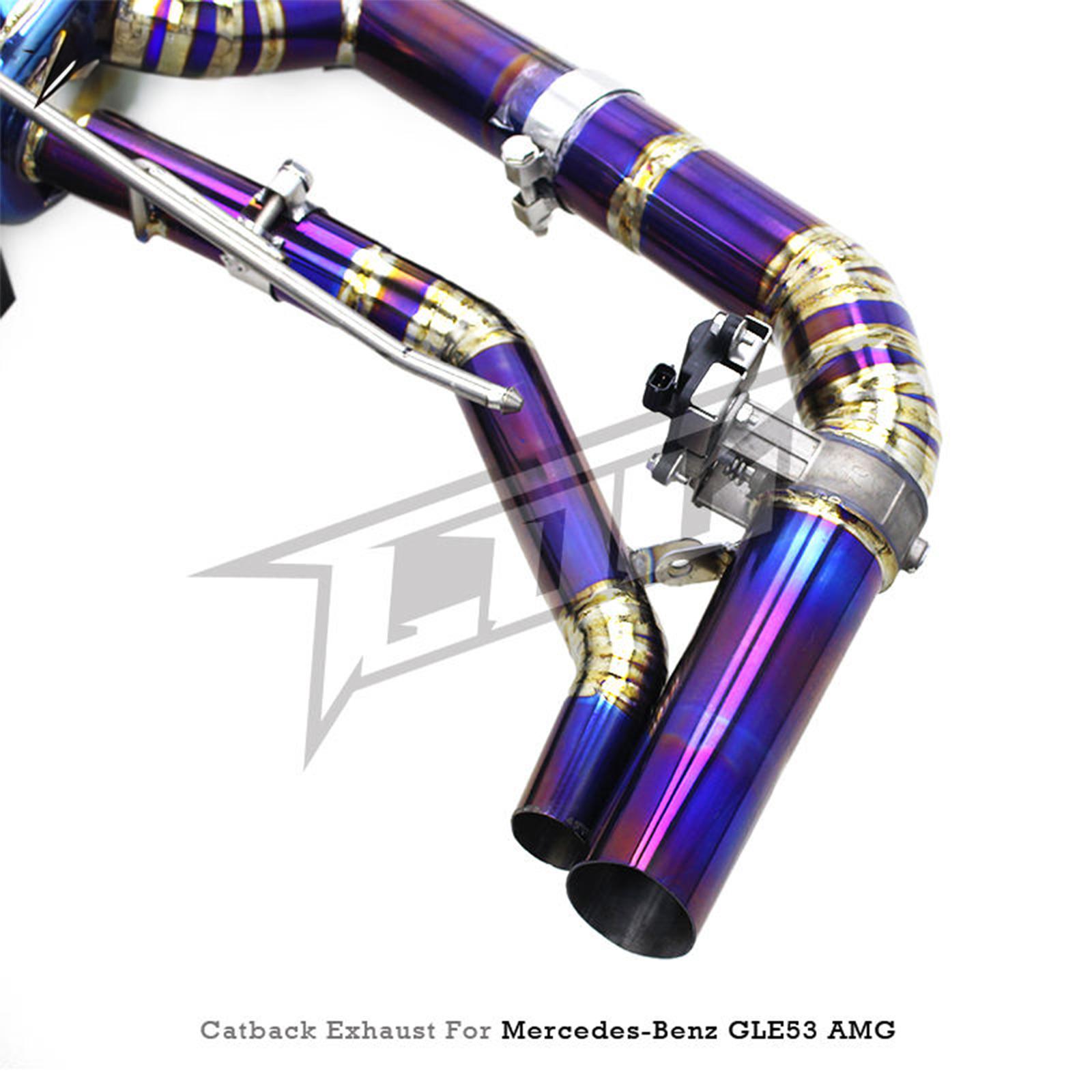 Titanium Catback Exhaust System for Mercedes Benz GLE53 AMG W167 3.0T
