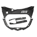 Dry Carbon Fiber Front Trunk Cover Trim Replacement for Chevrolet Corvette C8 Z51 Z06