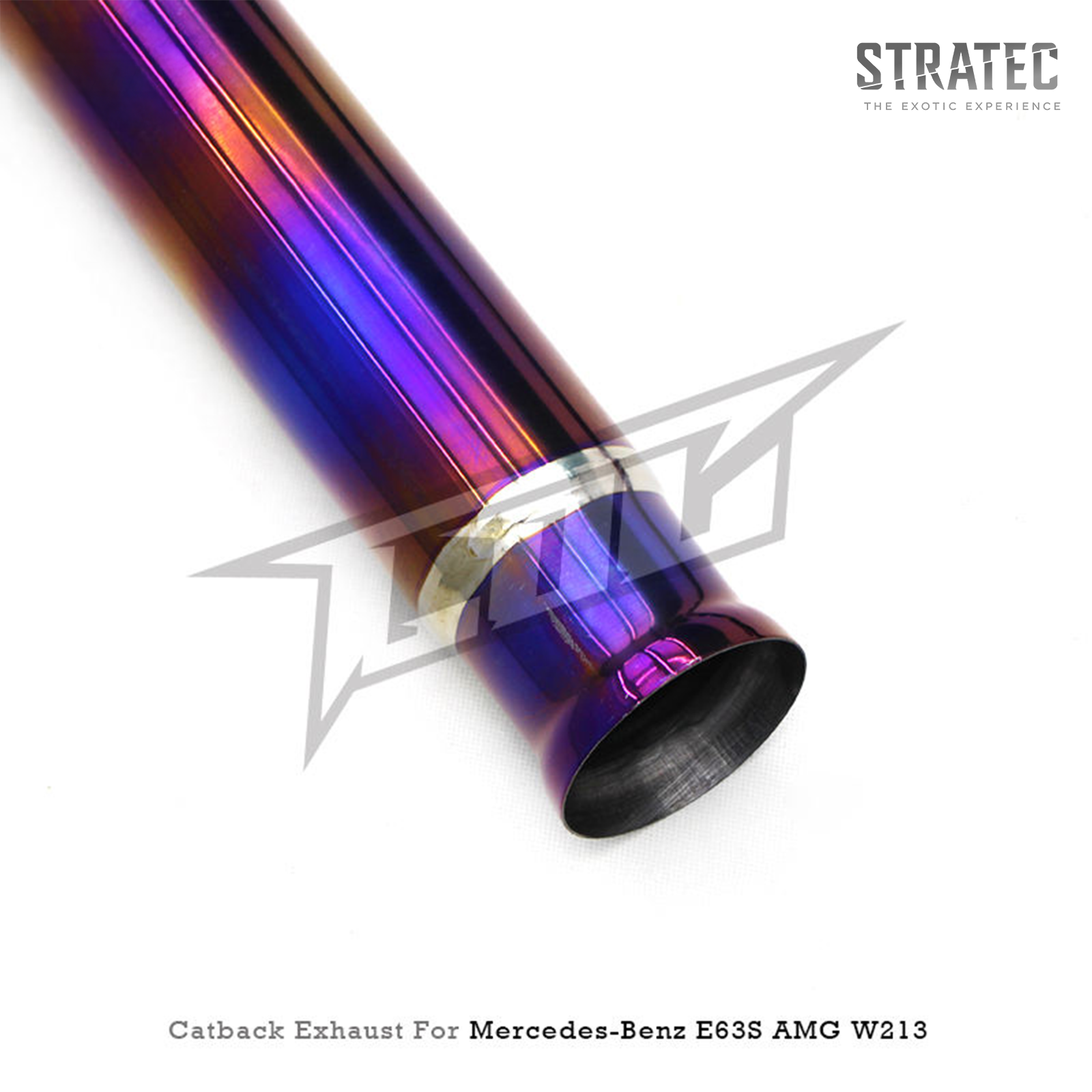 Titanium Valved Catback Exhaust System for Mercedes Benz E63 E63S AMG W213 4.0TT