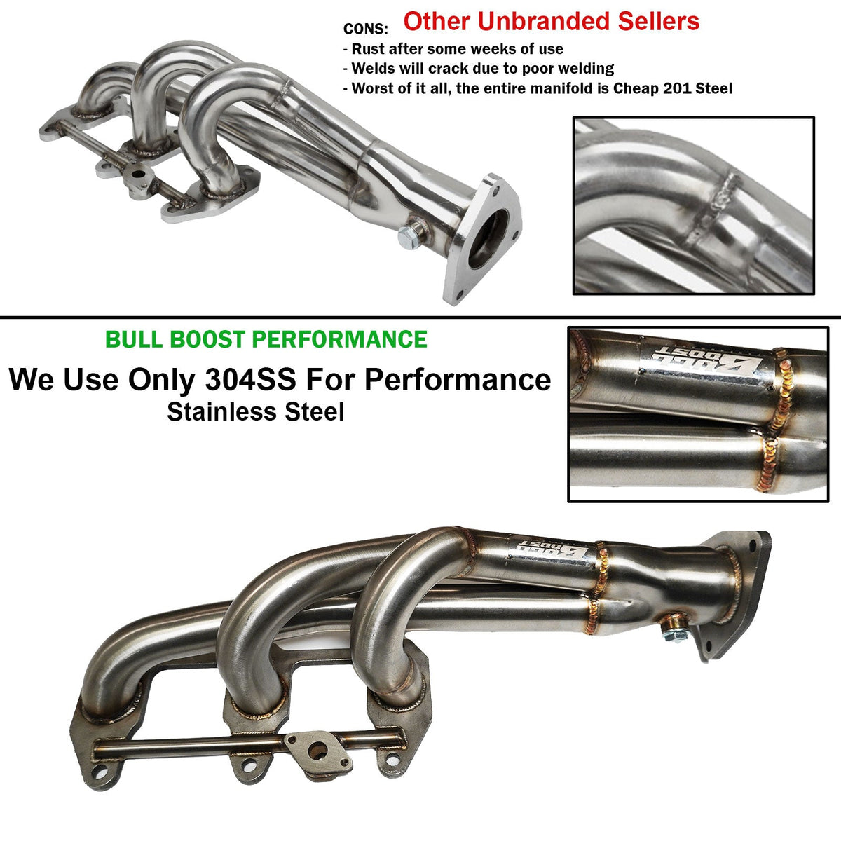 Exhaust Manifold Stainless Steel 3-1 Tubular Header for 04-11 rx8 RX-8 SE3p 1.3l