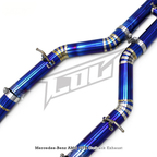 Titanium Valved Catback Exhaust System for Mercedes Benz AMG GT R C190 4.0T