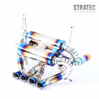 Titanium Valved Catback Exhaust System for Lamborghini Aventador LP700‑4 6.5L V12