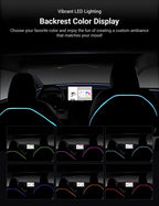 Seat Back Ambient Lighting for Model 3 Highland & Model Y Juniper (2PCS) | TESERY