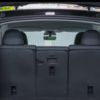 Leather Seat Back Protector with Storage for Model Y | Waterproof | Anti-Kick