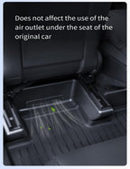 Seat Slide Rail Anti-Kick Guards for Model Y Juniper (5PCS) | TESERY