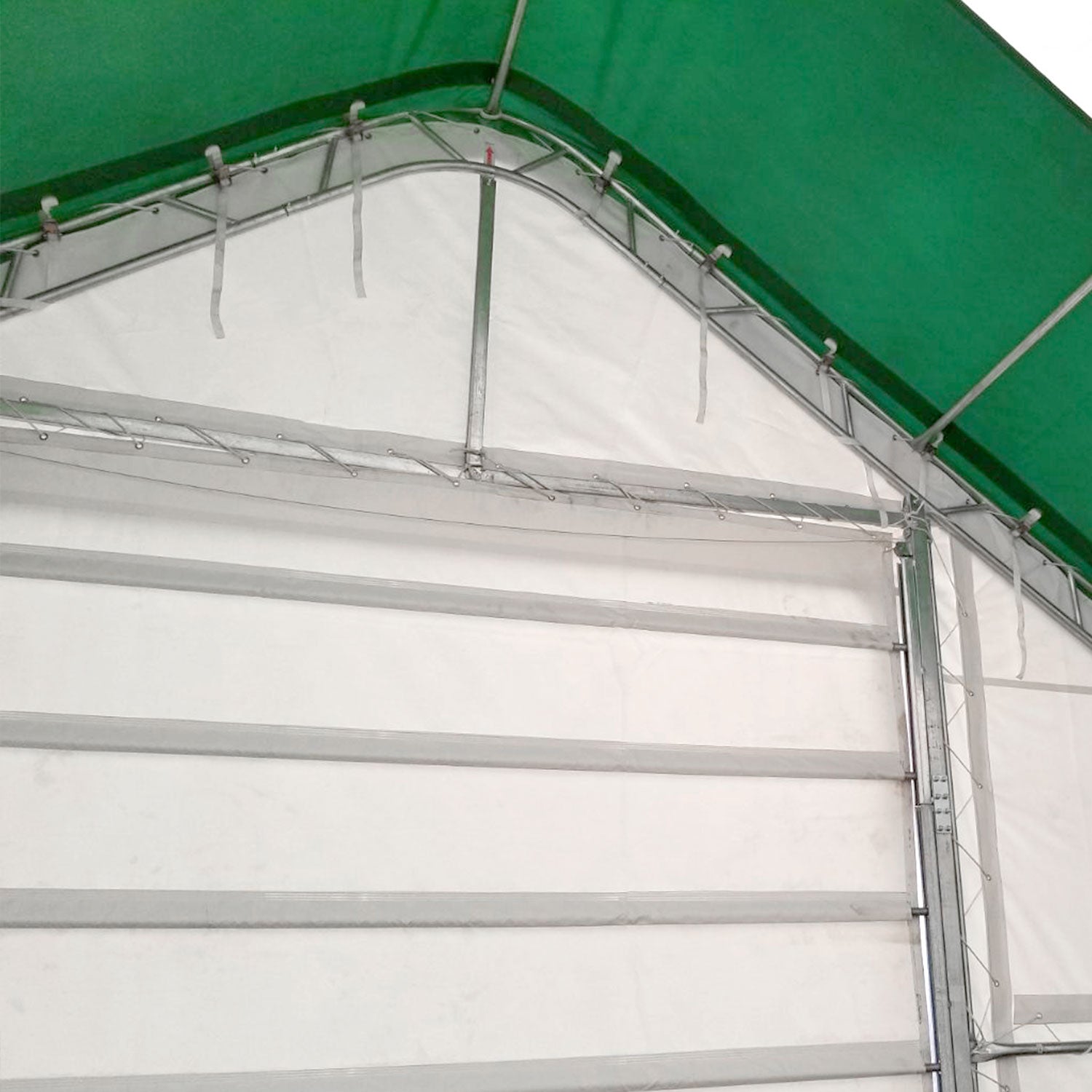 W20'xL33'xH16' Double Truss Storage Shelter