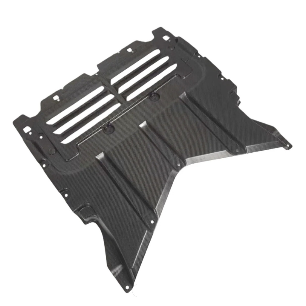 Pre-Preg Carbon Fiber Oil Cooler Skid Plate for BMW G90 G99 M5