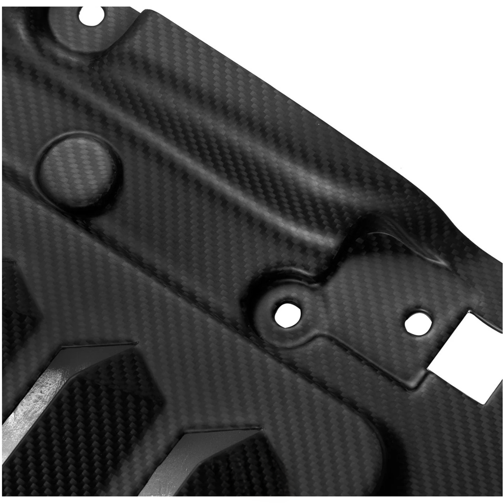 Pre Preg Carbon Fiber Oil Cooler Skid Plate for BMW G90 G99 M5