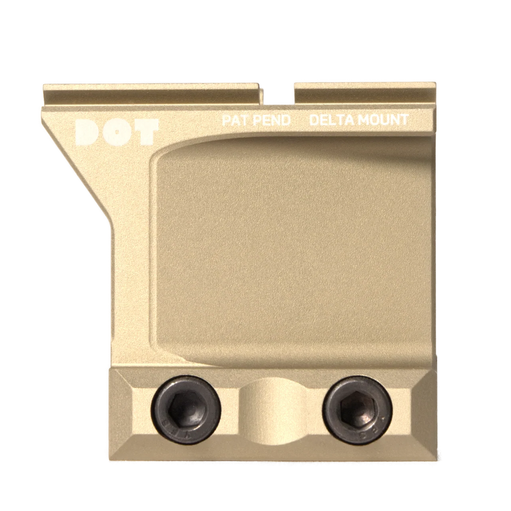 DOT Delta ACRO Mount - 2.26" Extra-High Riser to See Over Lasers - Fits ACRO P-1 & P-2 Optics