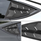 Rear Side Window Louvers Trim for Tesla Model 3 [2 PCS]