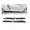 MWD Style Carbon Fiber Side Skirt Extension for McLaren GT