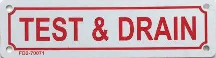 Sign Drain 6