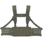 Signal & Steel ARC Gen3 Chest Rig – Quick Release MOLLE Micro Rig with Triple 5.56 Mag Pouch