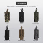 Signal & Steel ARC Universal Radio Pouch – MOLLE Walkie-Talkie Holder for Chest Rigs & Plate Carriers