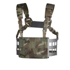 Signal & Steel Extended Chest Rig V2 – MOLLE Modular Front Rig with Admin Storage