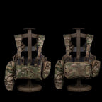 Signal & Steel Extended Chest Rig V2 – MOLLE Modular Front Rig with Admin Storage