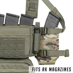 Signal & Steel Flex Expander Wing Pouch – Water Bottle & Utility Expansion for Micro Chest Rigs (MK4 / MK5 / D3CR Compatible)