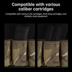 Signal & Steel K-Style Multi-Caliber Triple Mag Placard – 5.56 / SMG Magazine Panel for Plate Carriers