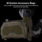 Signal & Steel Layered Admin Pouch – Front Storage Panel for Triple Mag Pouches & Plate Carriers