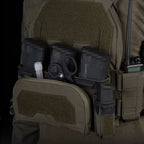 Signal & Steel Layered Admin Pouch – Front Storage Panel for Triple Mag Pouches & Plate Carriers