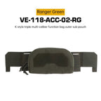 Signal & Steel Layered Admin Pouch – Front Storage Panel for Triple Mag Pouches & Plate Carriers