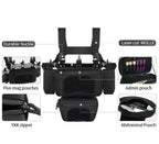 Signal & Steel Modular Mini Chest Rig – Adjustable MOLLE Micro Rig with Magazine Pouches