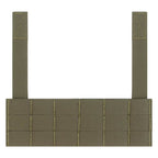 Signal & Steel MOLLE Expansion Panel for Chest Rigs – Tactical Front Mount Plate for Navigation & Phone Panels