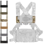 Signal & Steel MOLLE Expansion Panel for Chest Rigs – Tactical Front Mount Plate for Navigation & Phone Panels