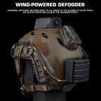 Signal & Steel Tactical Goggles Anti-Fog Fan Kit – Airsoft Defogging System for Eye Protection