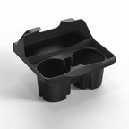 Silicone Center Console Cup Holder Insert for Model 3 & Model Y | Anti-Spill