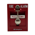 Kidde Break Glass Flush Trim Red for Fire Safety Stations
