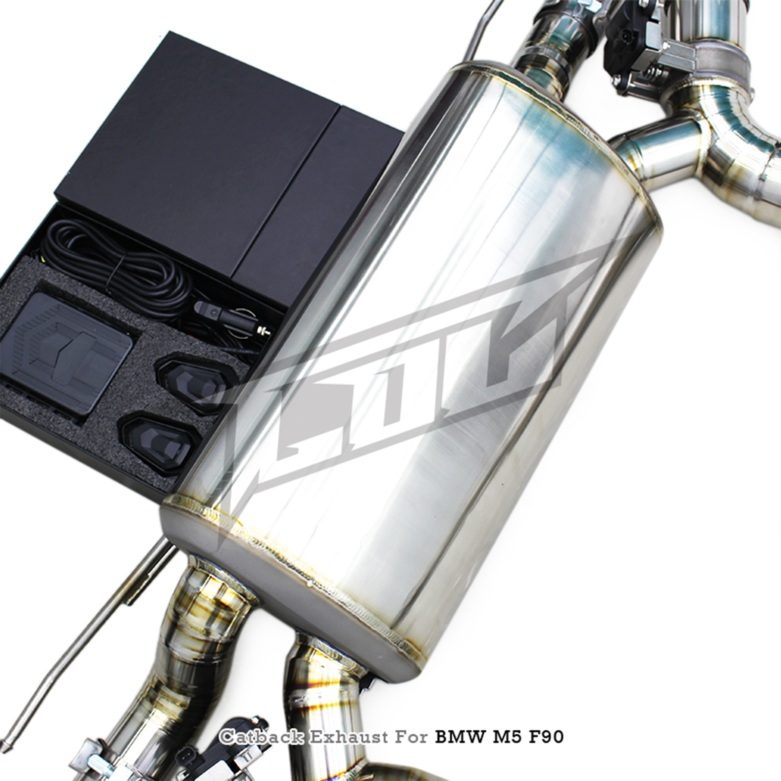 Titanium Valved Catback Exhaust System for BMW M5 F90 4.4T