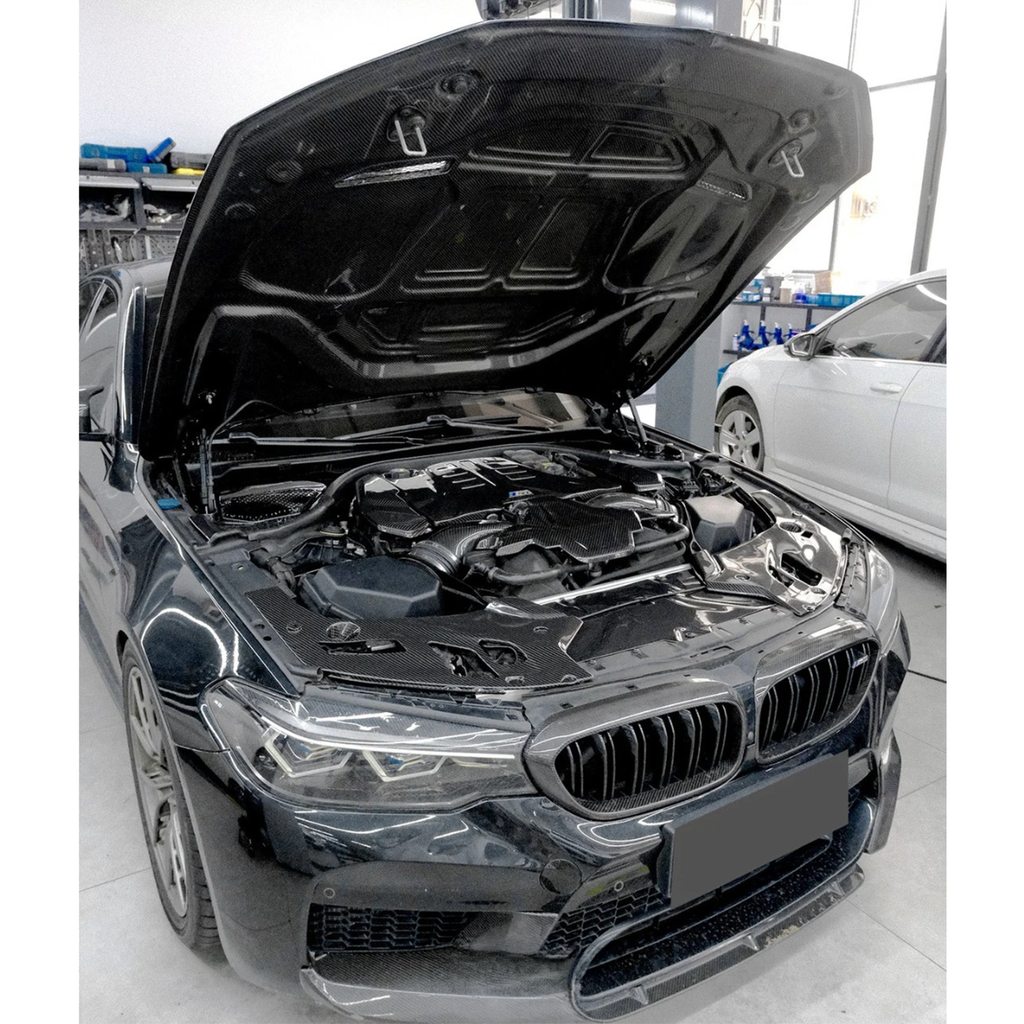 Carbon Fiber Coolant Shroud Cover for BMW F90 M5